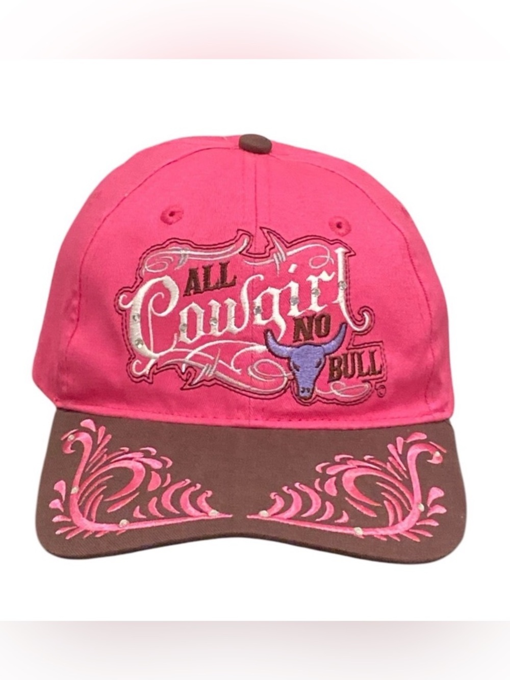 BLAZIN ROXX Cowgirl Baseball Hat Pink NWOT